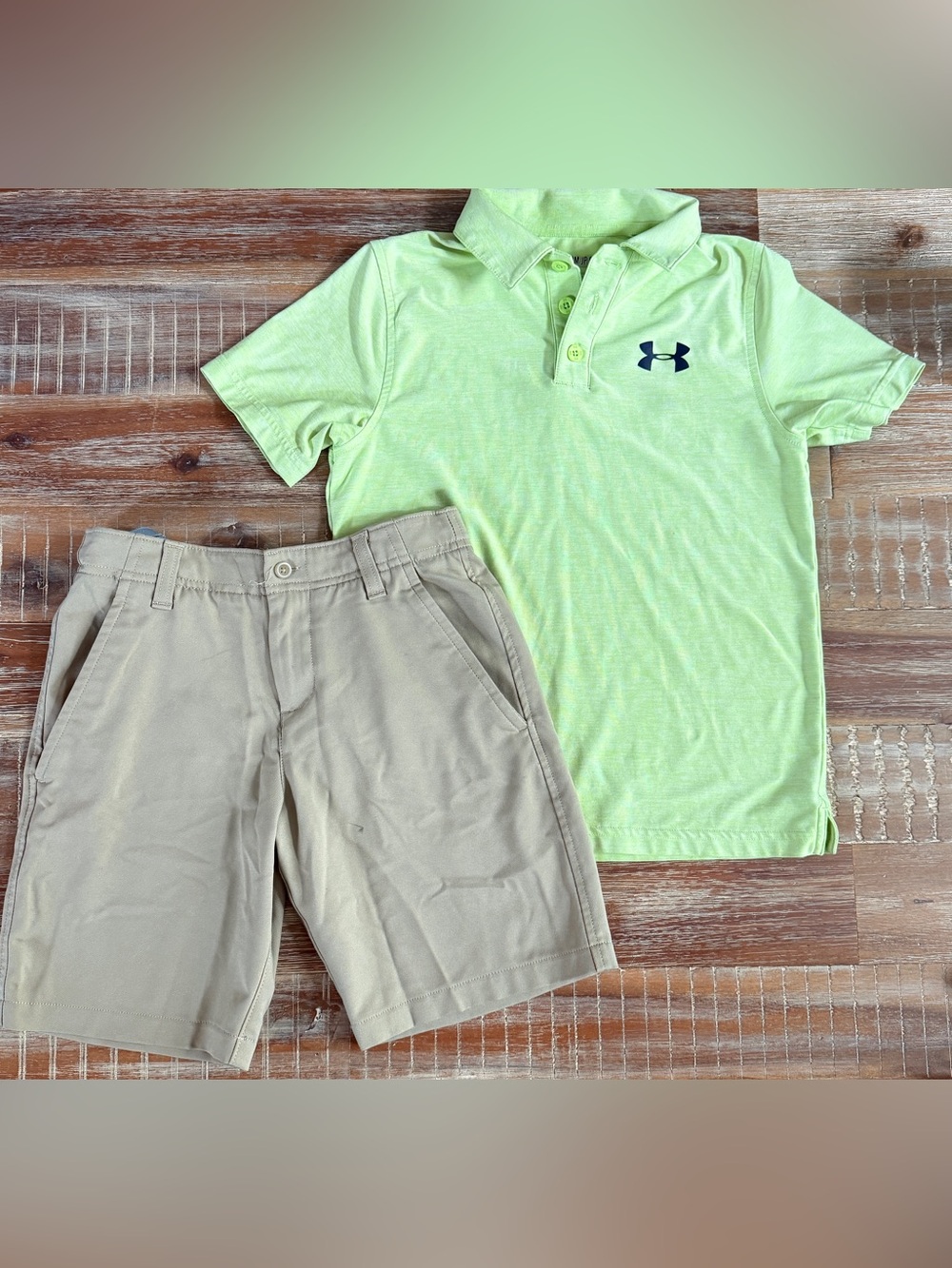 Under Armour Boys Golf Outfit